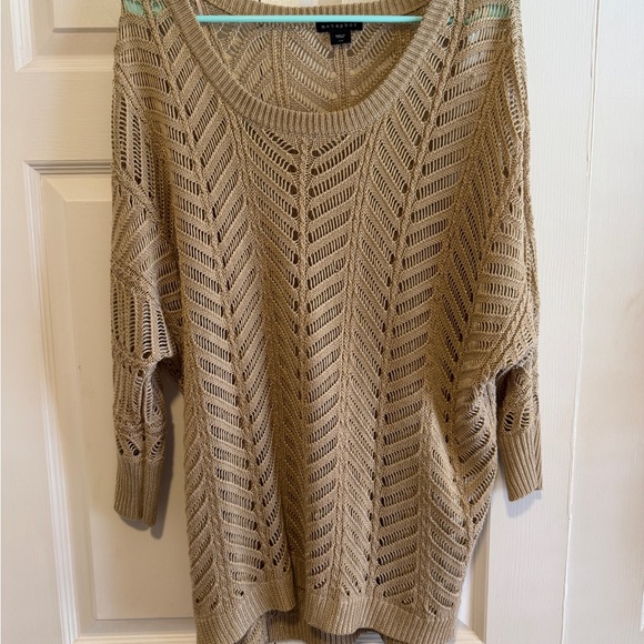 Metaphor Sweaters - Metaphor Women's Beige Knit Sweater